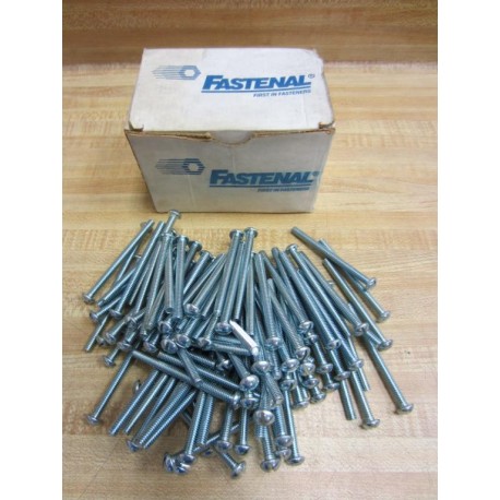 Fastenal 27714 Slotted Round Head Machine Screw RSL MS 14-20 X 3 (Pack of 100)