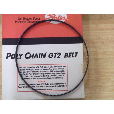 Gates 8MGT-1280-12 Poly Chain GT2 Belt 9275-0160