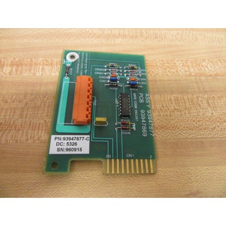 Ingersol Rand 93947869 Circuit Board 93947877 C - Used