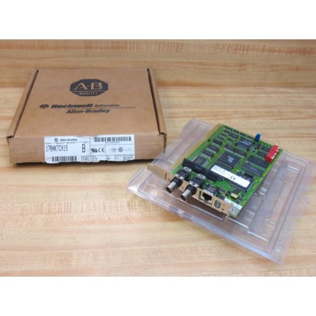 Allen Bradley 1784-KTCX15 Communication Interface 1784KTCX15 Ser. B