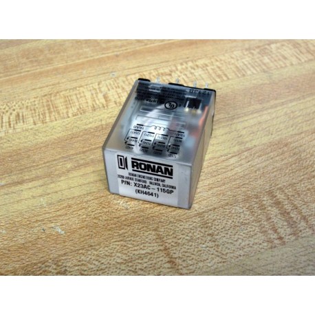 Ronan KH4641 Relay X23AC-115GP - New No Box