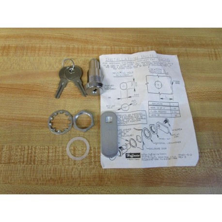 Hoffman A-CLSN12 NVent Keylock Kit ACLSN12 - New No Box