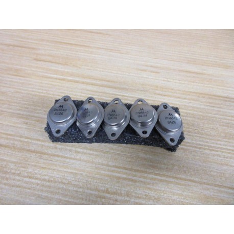 Motorola 2N6542 Transistor (Pack of 5) - New No Box