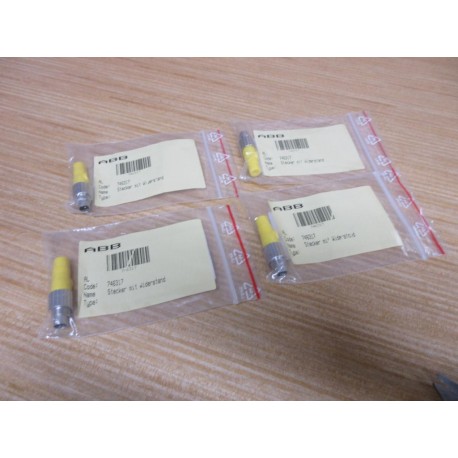 ABB 746317 Sytem Bus-Plug W Closing Resistor (Pack of 4)