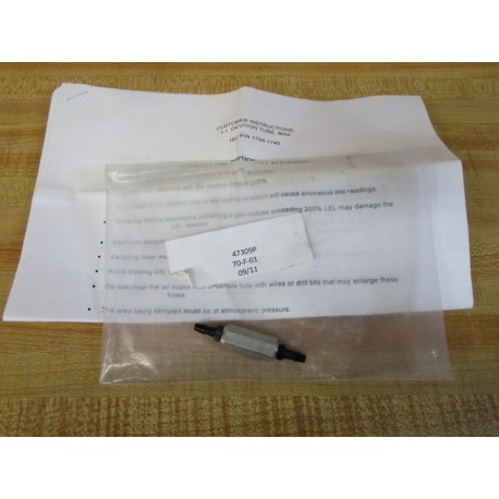 Industrial Scientific 1704-1740 Dilution Tube 47309P