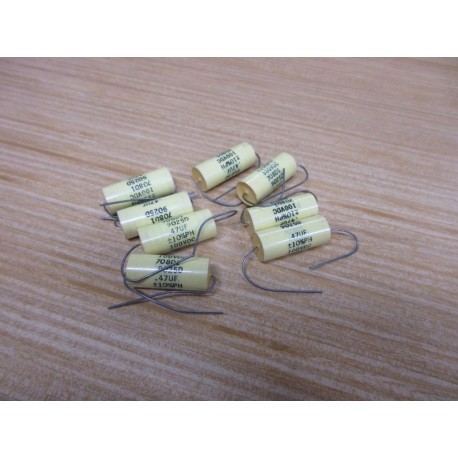 Generic 708D1 Capacitor 0.47µF 100VDC (Pack of 8) - New No Box