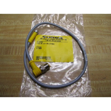 Turck PKGC 4M-0.5-WS 4.4TS824 U-33056 Cordset  PKGC4M05WS44TS824