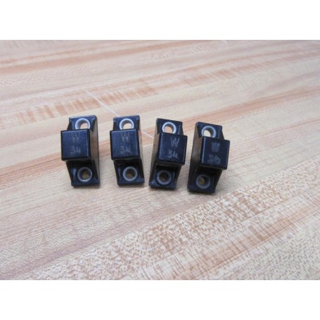 Allen Bradley W34 Overload Relay Heater Element (Pack of 4) - Used