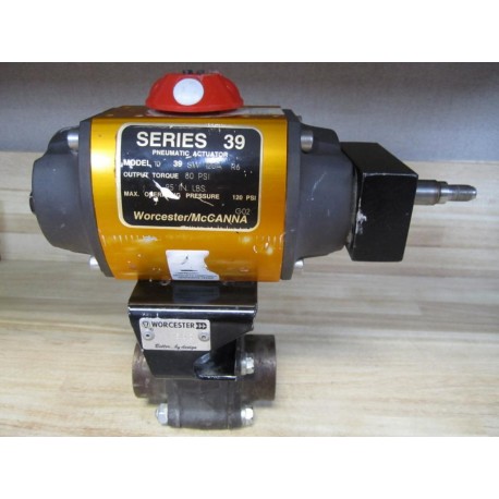 Worcester Controls 1039SW120A Flowserve Actuator - Used