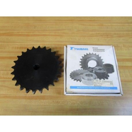 US Tsubaki H80B24 SB-1 Finished Bore Sprocket H80B24