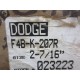 Dodge Reliance ABB F4B-K-207R Flange Bearing F4BK207R - New No Box