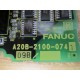 Fanuc A20B-2100-0741 Control Board A20B-2100-074109B - Used