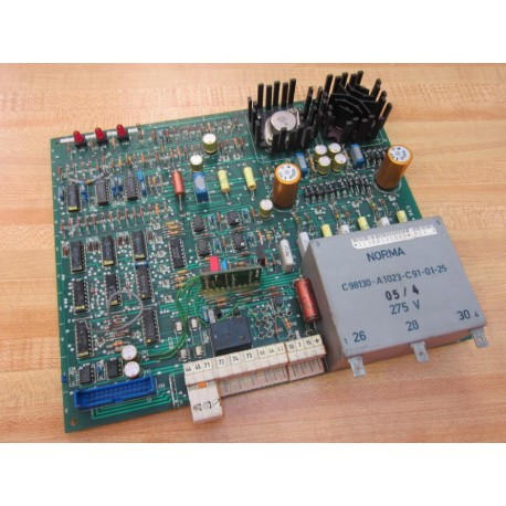 Siemens C98043-A1045-L Circuit Board C98043A1045L C98043-A1045-L1-04-03 - Used