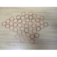 Generic 1" x 1-316" x 116" Copper Valve Washer (Pack of 43) - New No Box