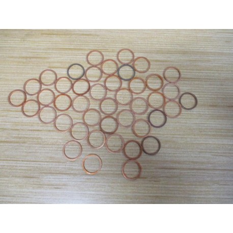 Generic 1" x 1-316" x 116" Copper Valve Washer (Pack of 43) - New No Box