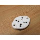 National 122-0224-001 Ceramic Tube Socket 1220224001