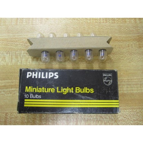 Philips 44 Miniature Light Bulbs 6.30V .90CP (Pack of 10)