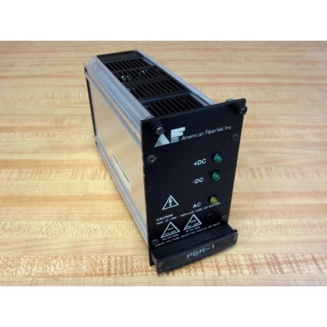 American Fibertek PSR-1 Power Supply PSR1 - Used