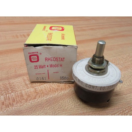 Ohmite 0161 Rheostat 3500 OHMS