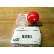 Siemens 52RB3D2 Mushroom Head Red