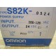 Omron S82K-0524 Power Supply 24VDC S82K0524