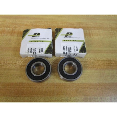 Peer 6202-RLD Ball Bearing 6202RLD (Pack of 2)