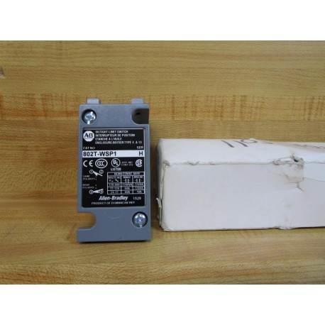 Allen Bradley 802T-WSP1 Limit Switch 802TWSP1 Body