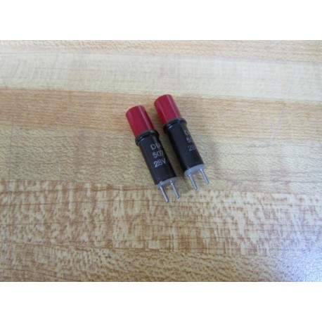 Dialco 507-3917 5073917 Indicator Light Red (Pack of 2) - New No Box
