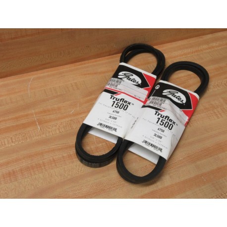 Gates 3L500 Truflex 1500 Belt (Pack of 2)