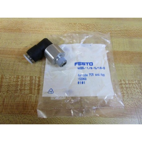 Festo QSRL-18-516-U Push-In L Fitting 153968