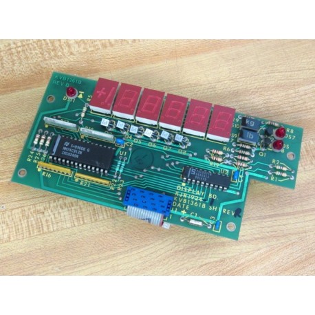 ABB KCB1361B Display Board KJR1924 - Used