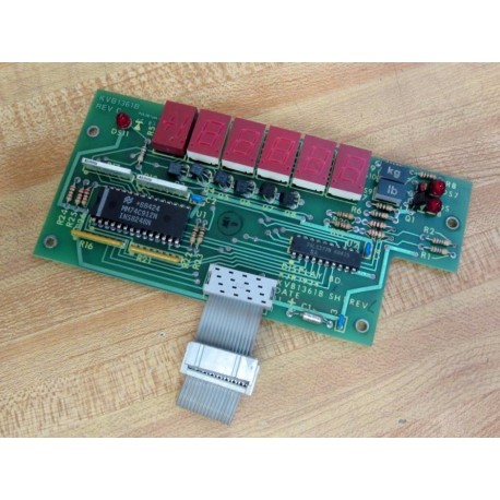 ABB KCB1361B Display Board KJR1924 Rev.C - Used