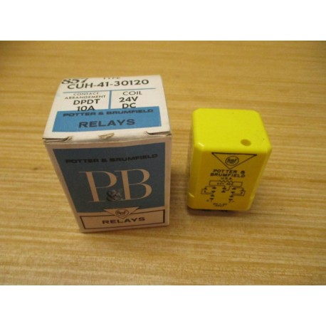 Potter & Brumfield CUH-41-30120 AMF Relay CUH4130120 1.0S-120S