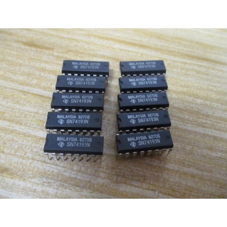 Texas Instruments SN74193N Integrated Circuit (Pack of 10) - New No Box