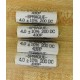 Sprague 430P Capacitor 4.0 +- 10% (Pack of 4) - New No Box