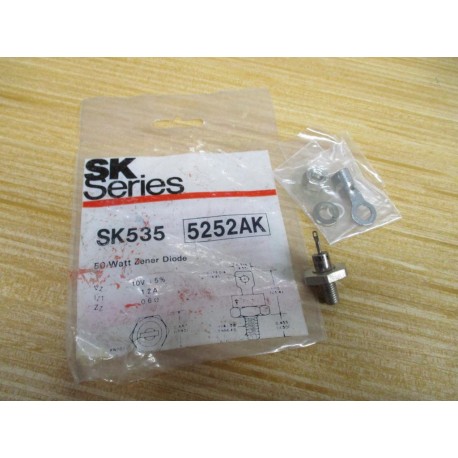 RCA SK535 Zener Diode 5252AK