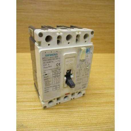 Siemens 3VF3111-6BS31-0AA0 100A Circuit Breaker 3VF31116BS310AA0 - Used