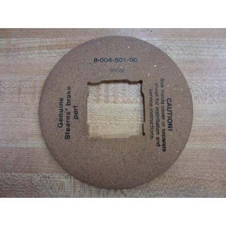 Stearns 5-66-8452-00 Friction Disk 8-004-501-00 - New No Box