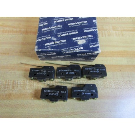 Micro Switch BZ-RW8435-A2 Honeywell Switch BZRW8435A2 (Pack of 5)
