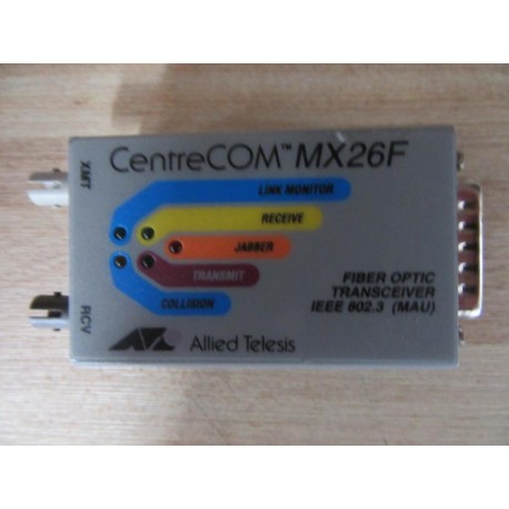 CentreCom AT-MX26F Allied Telesis Transceiver MX26F - New No Box