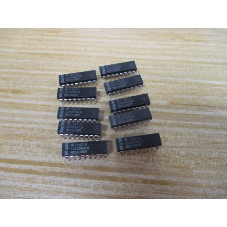 National Semiconductor CD4008BCN Integrated Circuit (Pack of 10) - New No Box