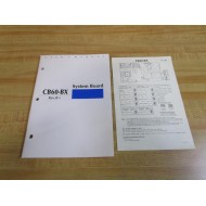 141910017 System Board User's Manual CB60-BX - New No Box