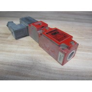 Telemecanique XCK-J5953F3 Safety Switch XCKJ5953F3 Red - Used