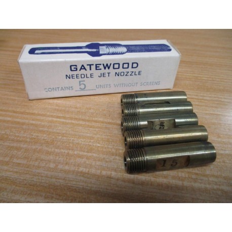 M.L. Gatewood .015 Needle Jet Nozzle WO Screen (Pack of 5)
