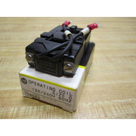 Allen Bradley 70A562 Operating Coil Size 0