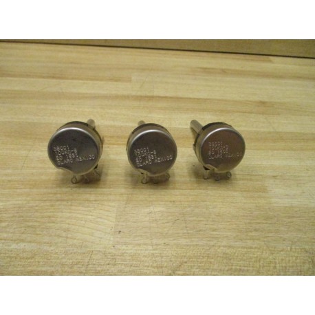 Clarostat 380C1100K Potentiometer 380C1 (Pack of 3) - New No Box