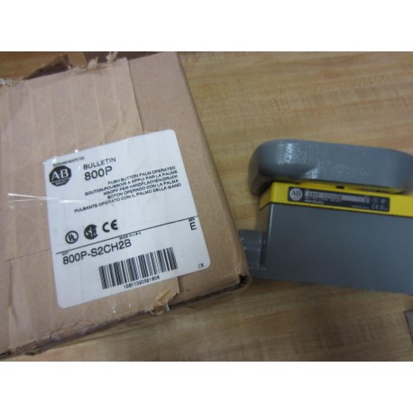 Allen Bradley 800P-S2CH2B Push Button 800PS2CH2B Series E