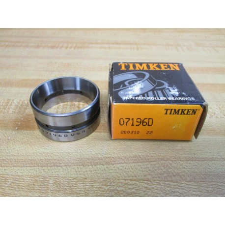 Timken 07196D Tapered Roller Bearing Cup