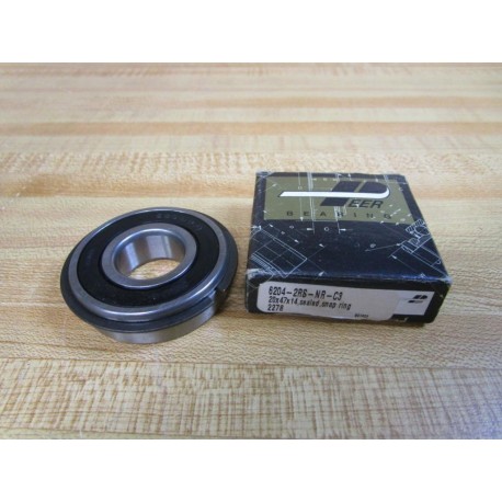 Peer 6204-2RS-NR-C3 Bearing 6204RLD