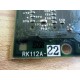 Mitsubishi RK112A-22 Circuit Board RK112 - Used